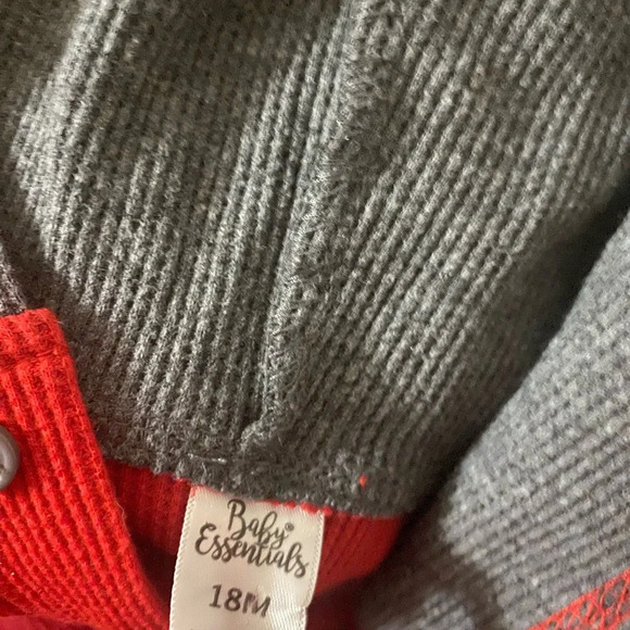 Baby Essentials Hooded Santa Shirt - Picture 6 of 6